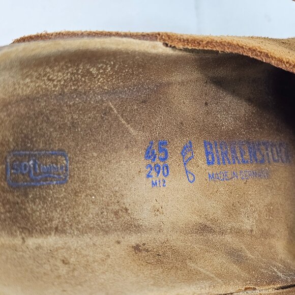 Birkenstock 290 Arizona Sandals Brown Leather Buckle Germany Men\'s Size 45 US 12 main image 6
